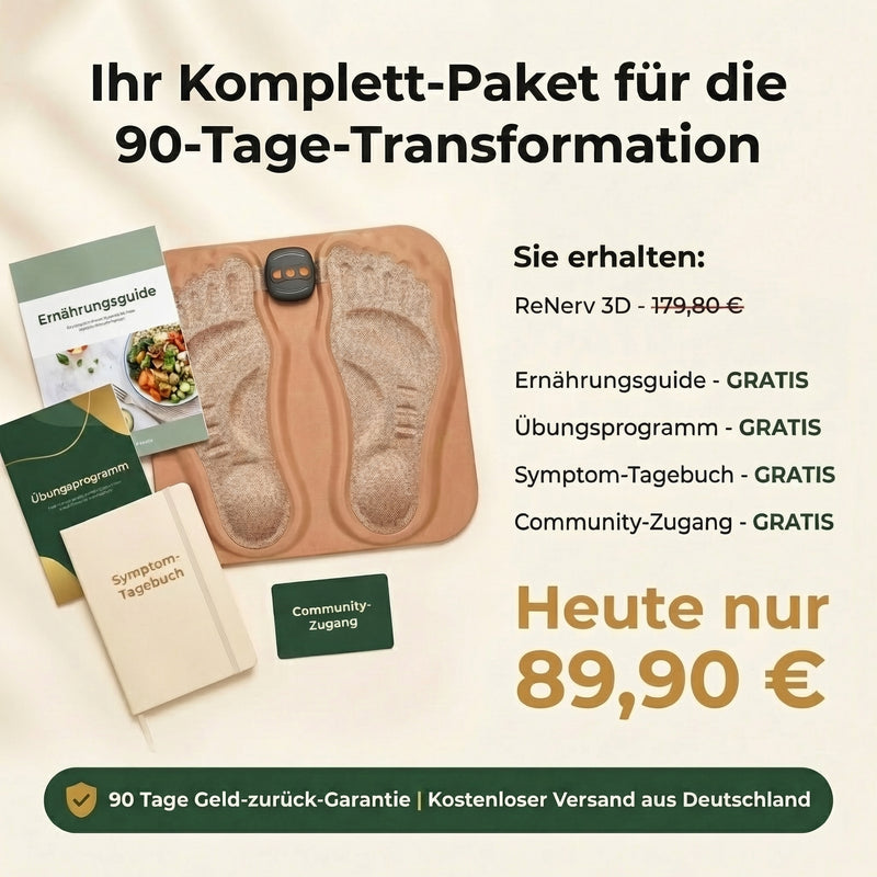 ReNerv 3D - EMS-Stimulationsgerät bei Taubheit, Kribbeln und Missempfindungen